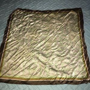 Silk Coach scarf